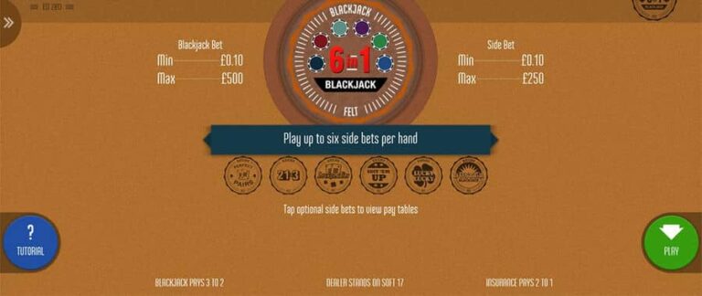 6 in 1 Blackjack (Felt Gaming)