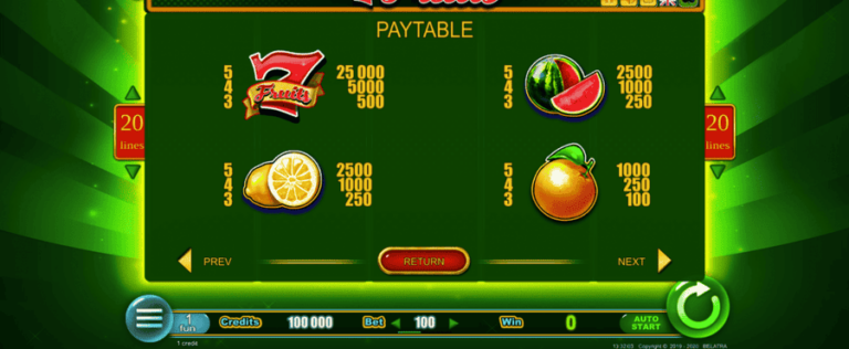 7 Fruits