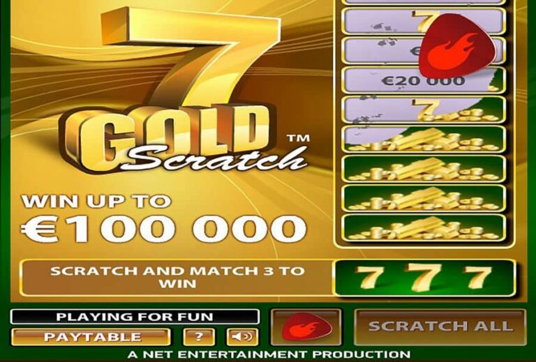 7 Gold Scratch