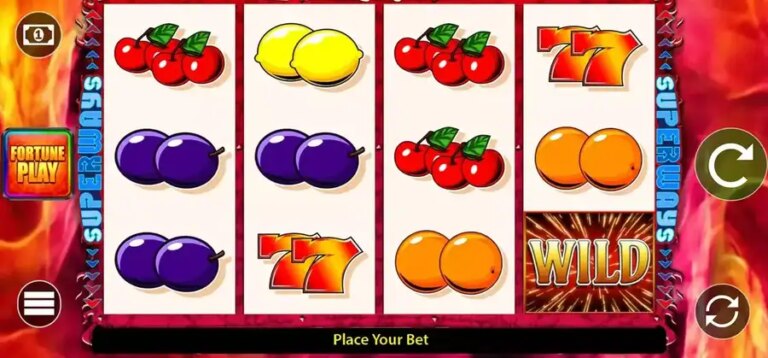 7’s Deluxe Wild Fortune Play