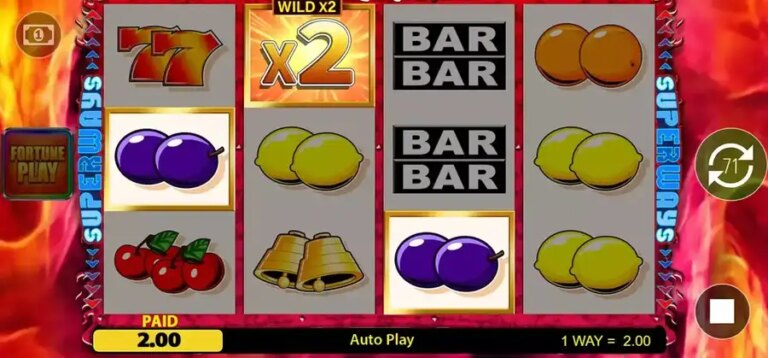 7’s Deluxe Wild Fortune Play