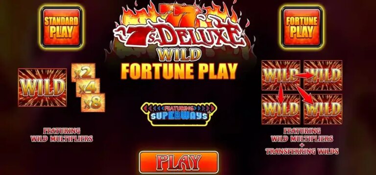 7’s Deluxe Wild Fortune Play
