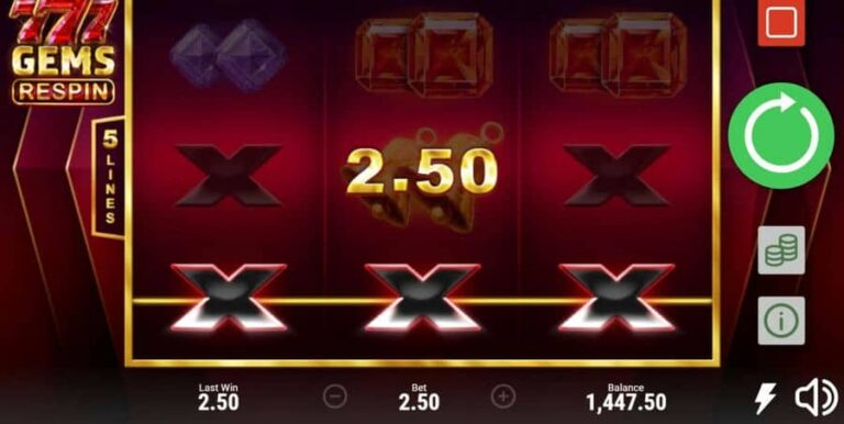 777 Gems Respin