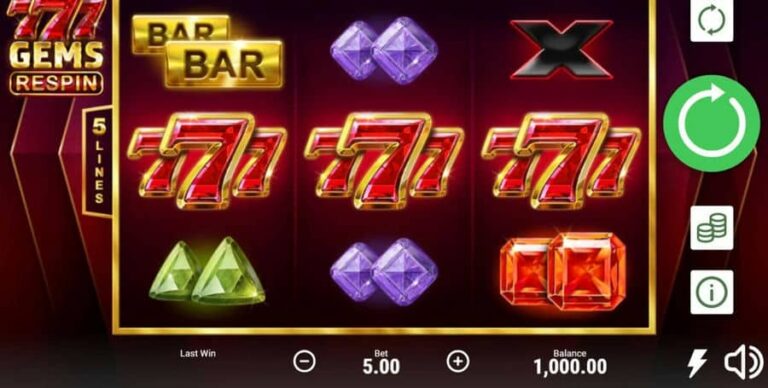 777 Gems Respin