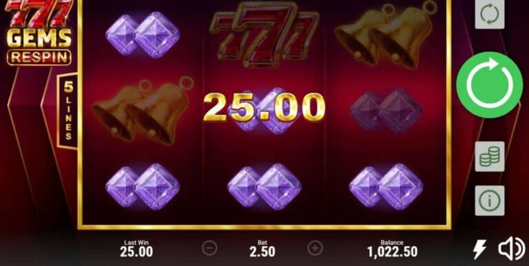 777 Gems Respin