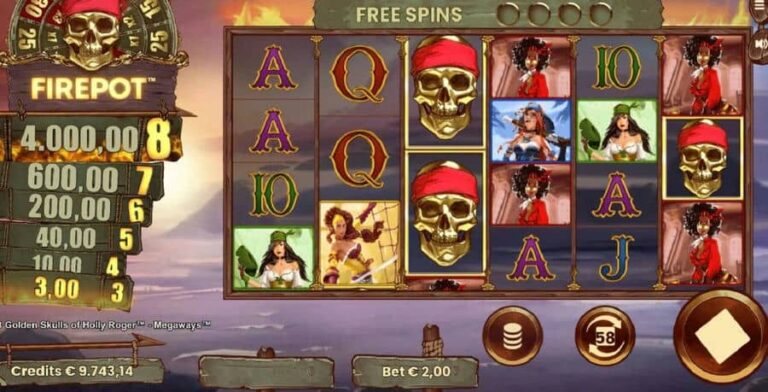 8 Golden Skulls of Holly Roger