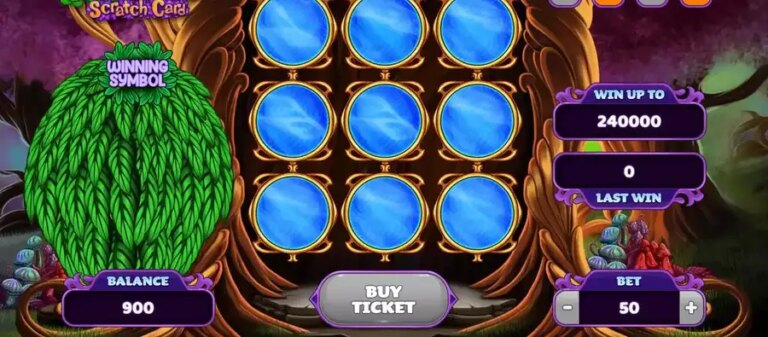 8 Leprechauns Scratch Card