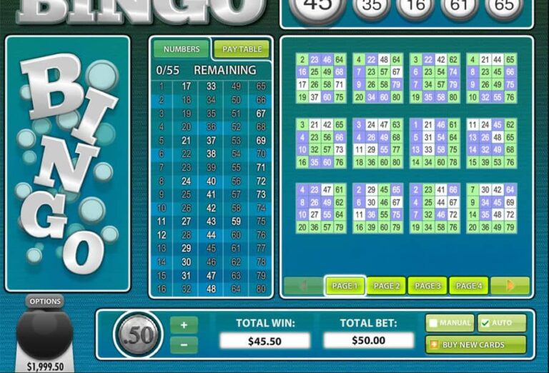 80 Ball BINGO