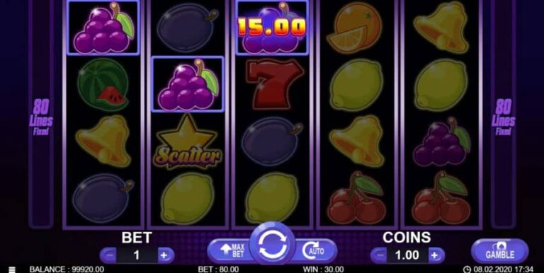 80 Fruit Rush