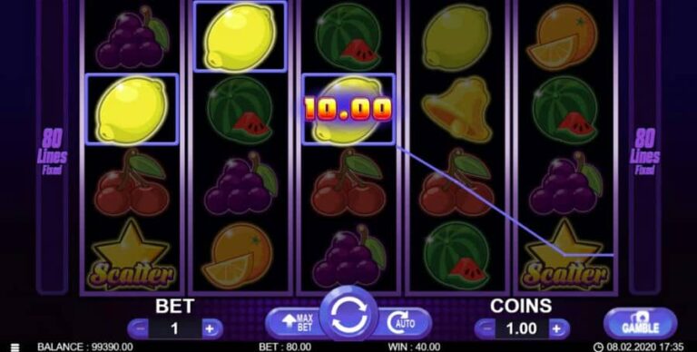 80 Fruit Rush