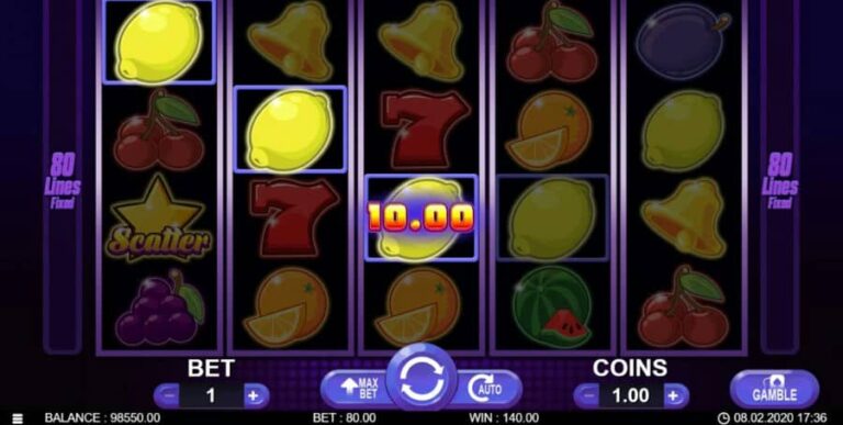 80 Fruit Rush