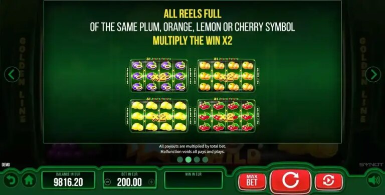 81 Joker Fruits