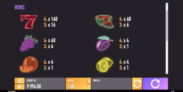81 Space Fruits