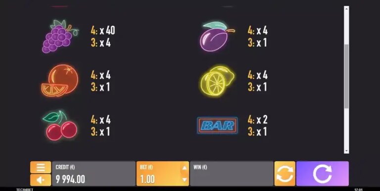 81 Space Fruits