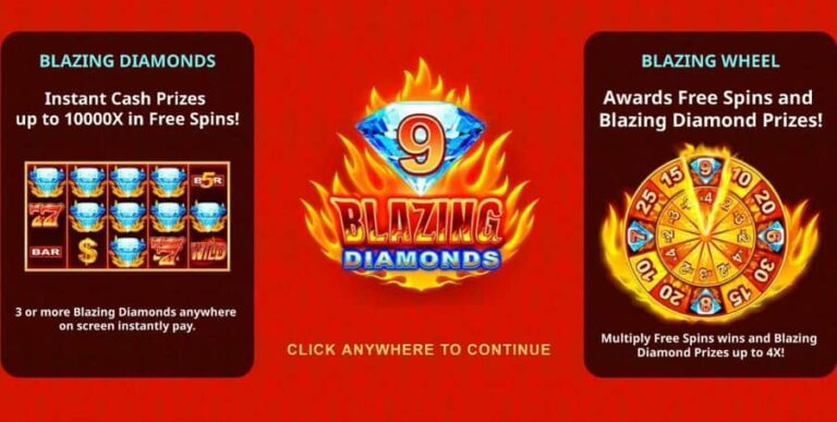 9 Blazing Diamonds