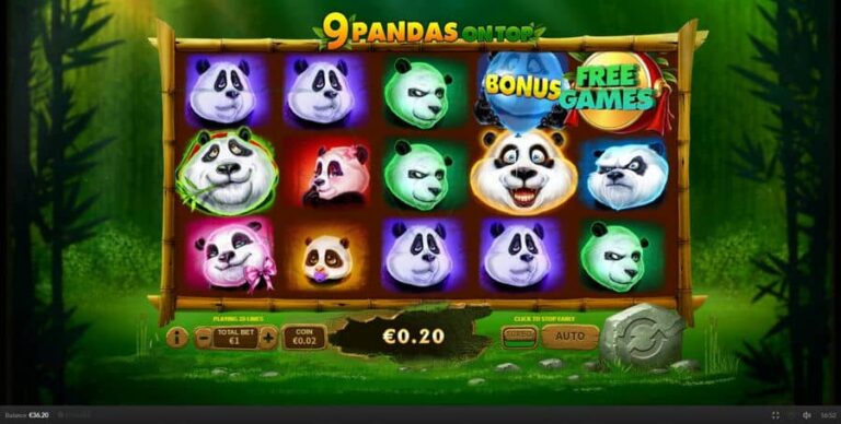 9 Pandas On Top