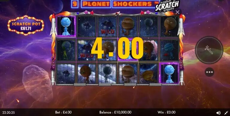 9 Planet Shockers Scratch