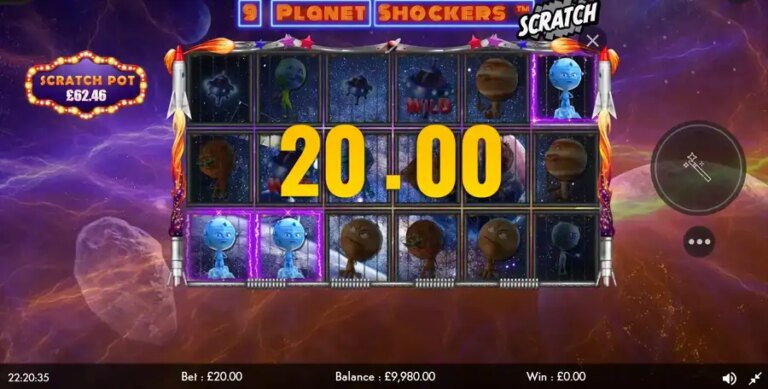 9 Planet Shockers Scratch