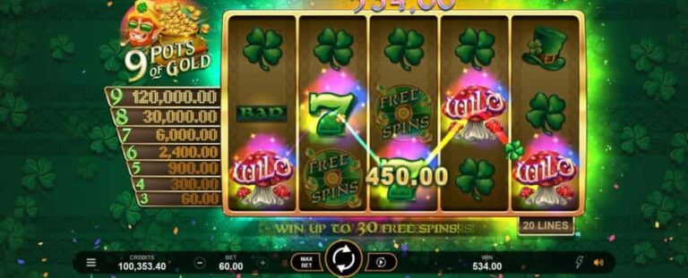 9 Pots of Gold