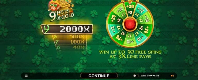 9 Pots of Gold