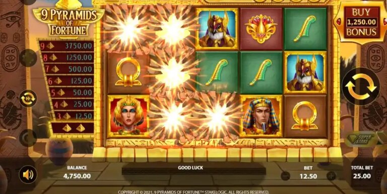 9 Pyramids of Fortune