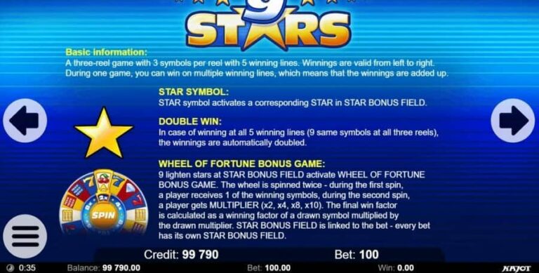 9 Stars