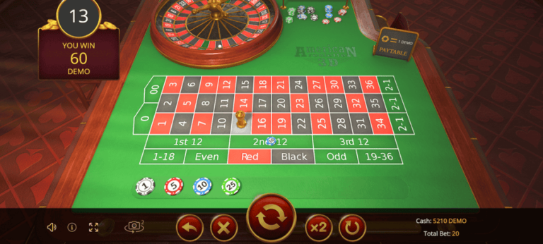 American Roulette 3D (Evoplay)