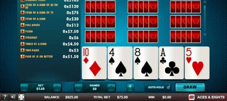 Aces & Eights (Red Rake)