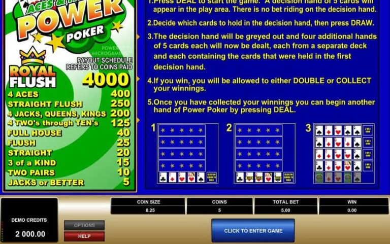 Aces & Faces MH (Microgaming)