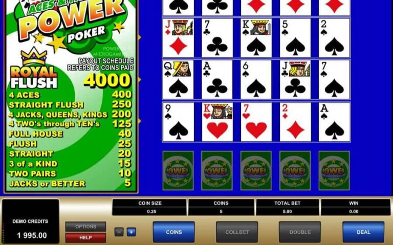 Aces & Faces MH (Microgaming)