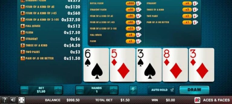 Aces & Faces (Red Rake)