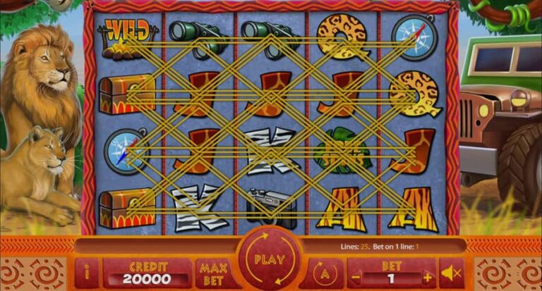 African Safari (X Card)