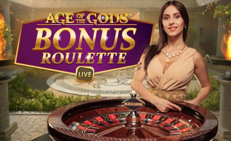 Age of the Gods Bonus Roulette Live