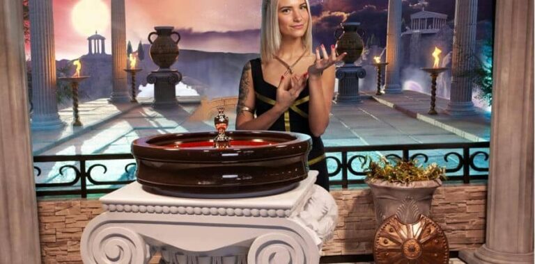 Age of the Gods Roulette Live