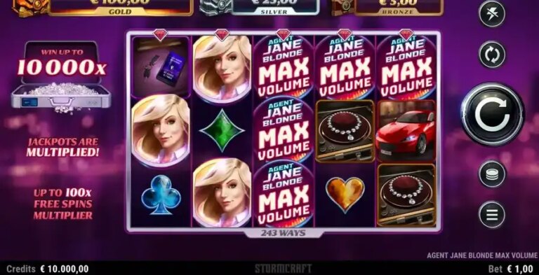Agent Jane Blonde Max Volume