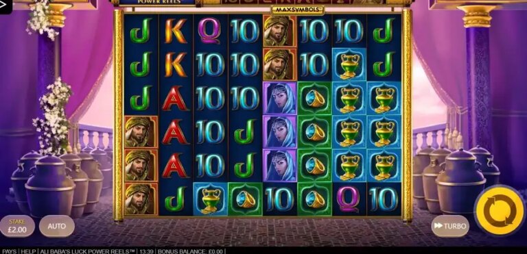 Ali Baba’s Luck Power Reels
