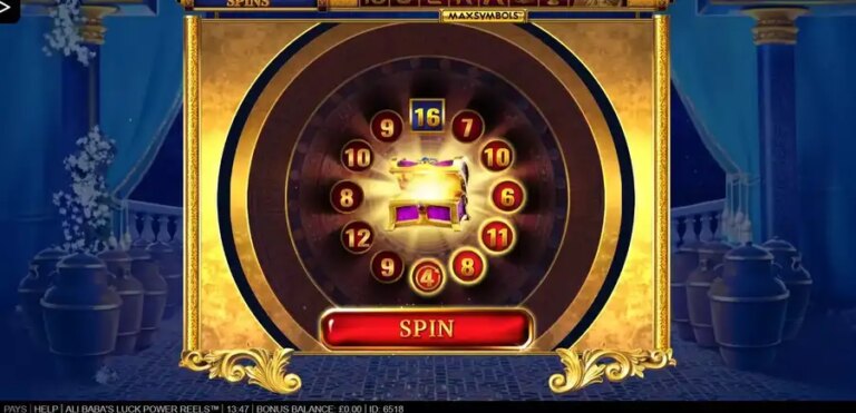 Ali Baba’s Luck Power Reels