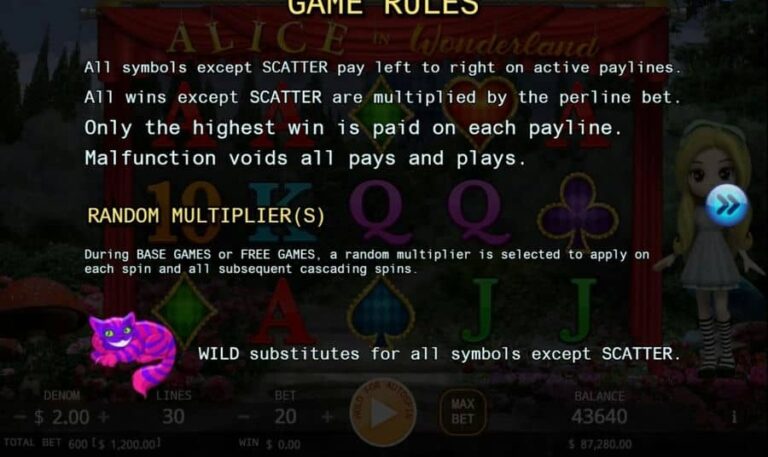 Alice In Wonderland (KA Gaming)