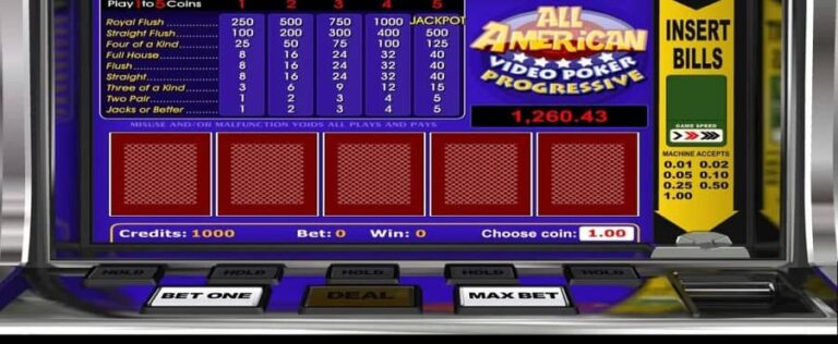 All American Poker (Betsoft)