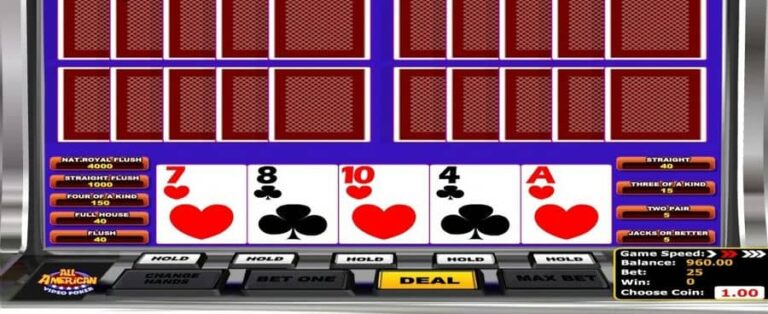 All American Poker MH (Betsoft)