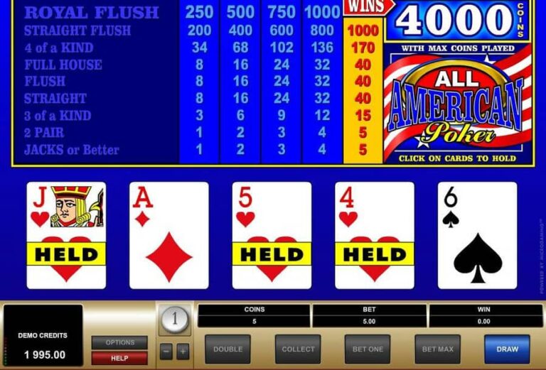 All American Poker (Microgaming)