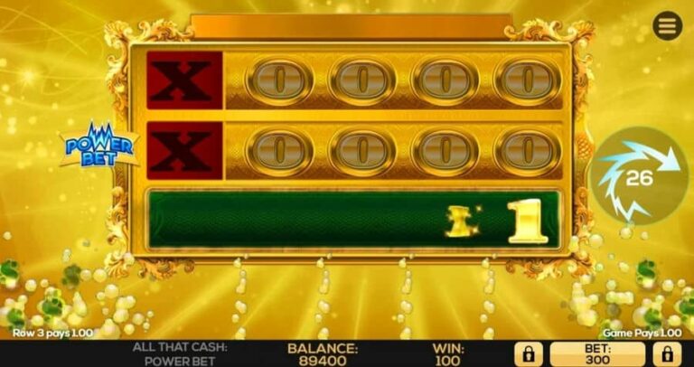 All That Cash Power Bet