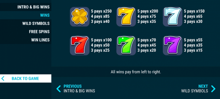 All The 7s