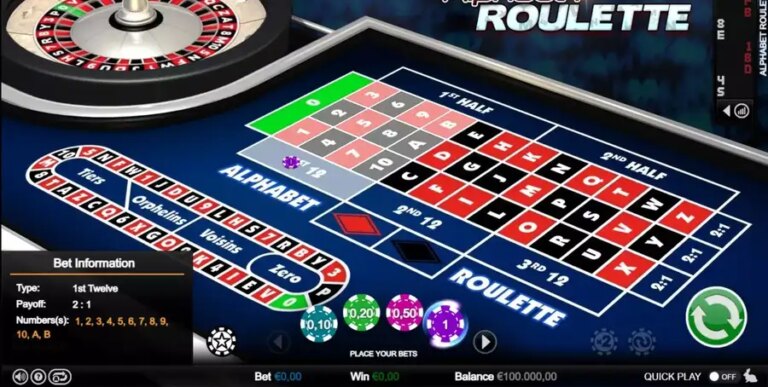 Alphabet Roulette