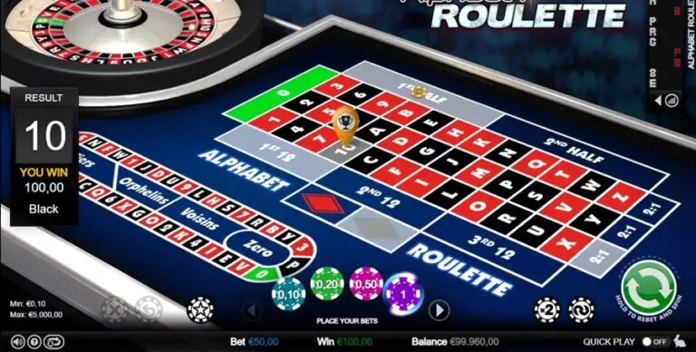 Alphabet Roulette