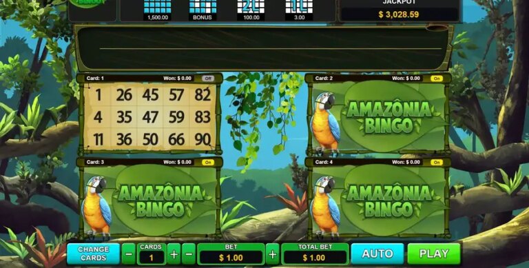 Amazonia Bingo