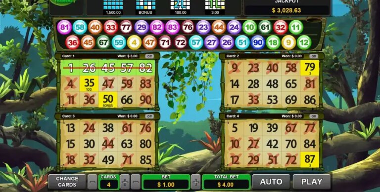 Amazonia Bingo
