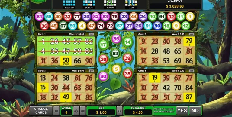 Amazonia Bingo