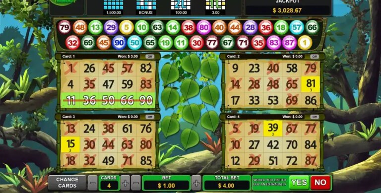 Amazonia Bingo