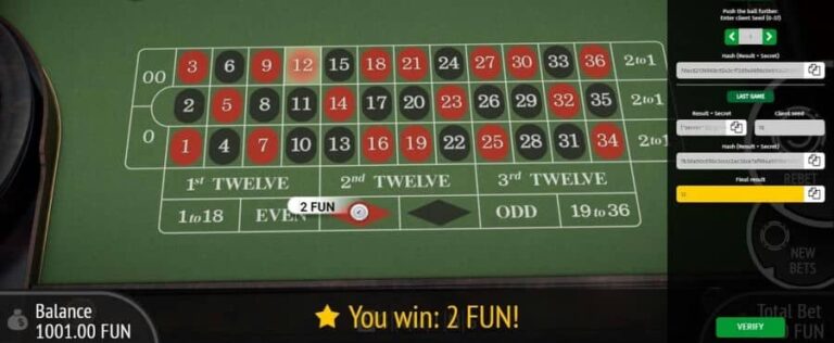 American Roulette (BGaming)